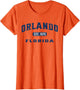 Vintage Athletic Souvenir Visit Orlando Florida