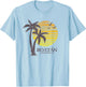 Vintage Roatan Honduras Beach Sunset Souvenir