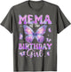Mema of The Birthday Girl Butterfly Family Matching