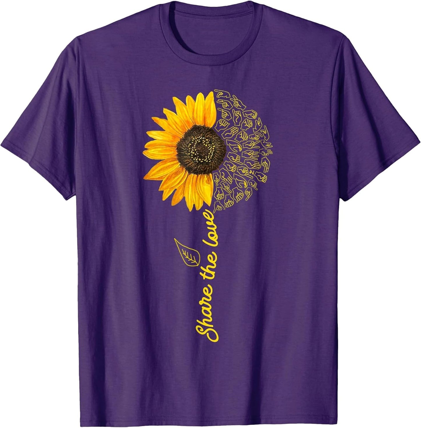 Sunflower Hands ASL Teacher Deaf People ASL Interpreter