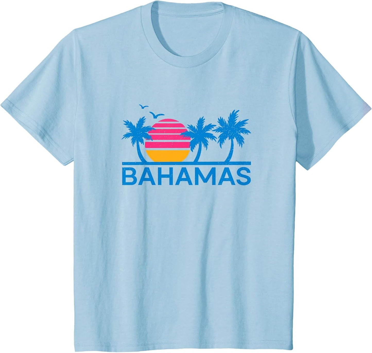 Bahamas Retro 80s Tropical Beach Aesthetic