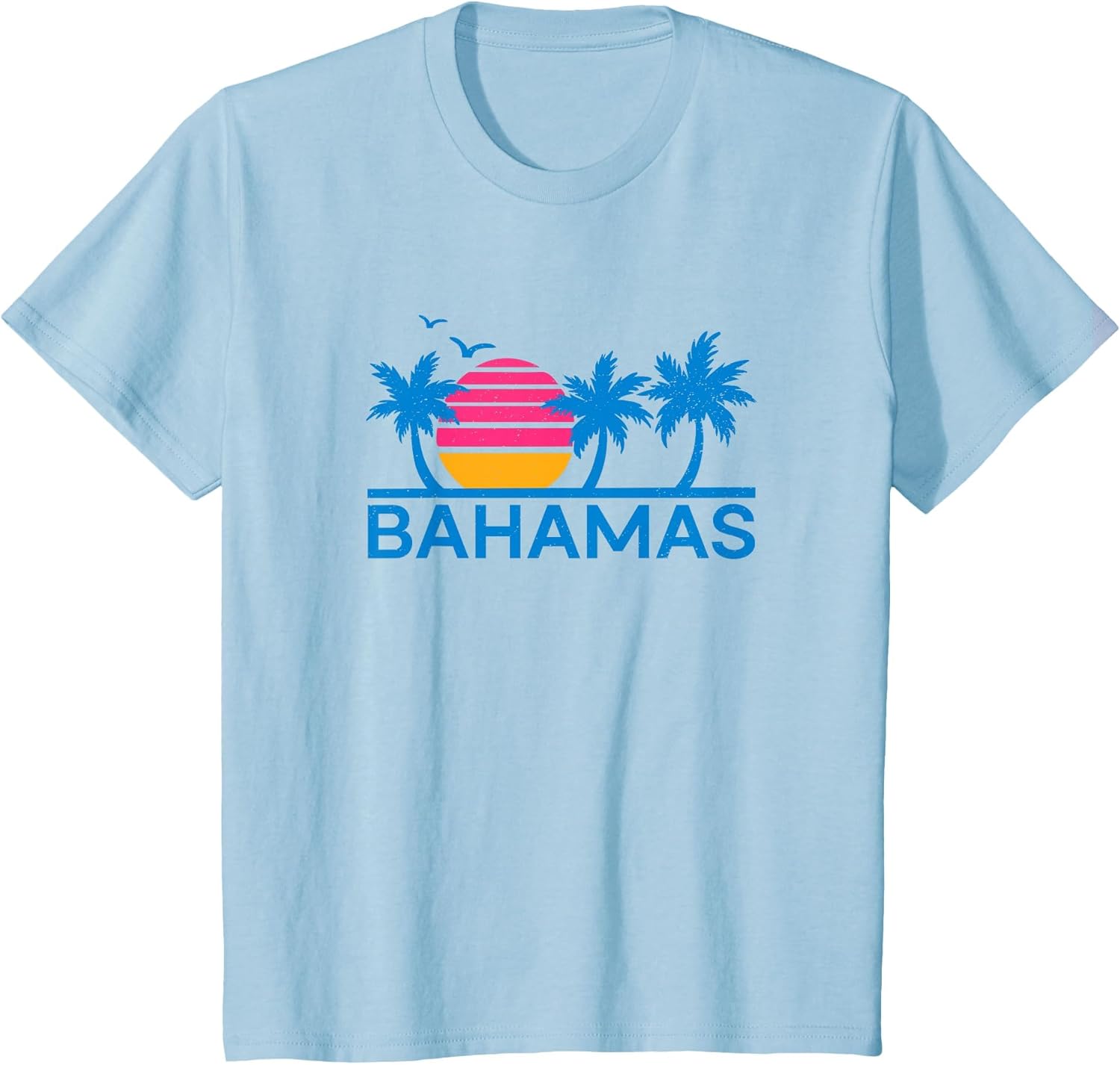 Bahamas Retro 80s Tropical Beach Aesthetic