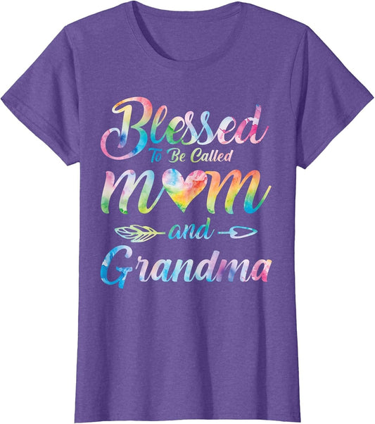 Blessed to Be Called Mom and Grandma Floral Mother's Day