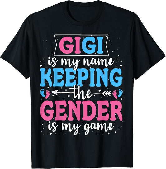 Keeper of The Gender Gigi Baby Announcement Family Party