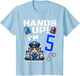 Kids 5th Birthday Boy Police Car Policeman 5 Years Old Officer