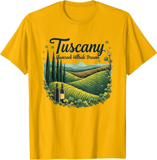 Tuscany Shamrock Hillside Dreams Italian Heritage