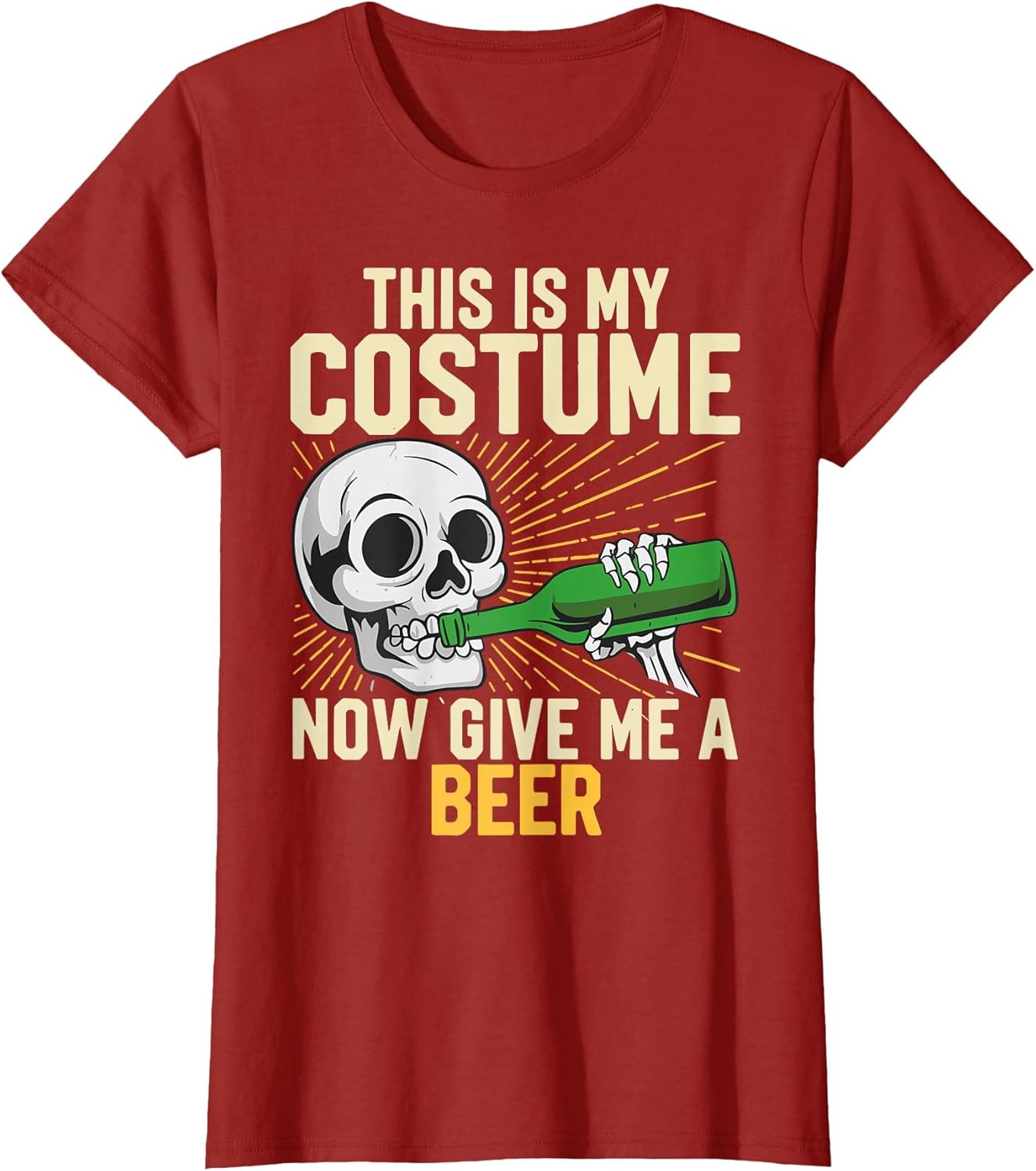 This is My Costume Now Give Me A Beer Halloween Costume Joke