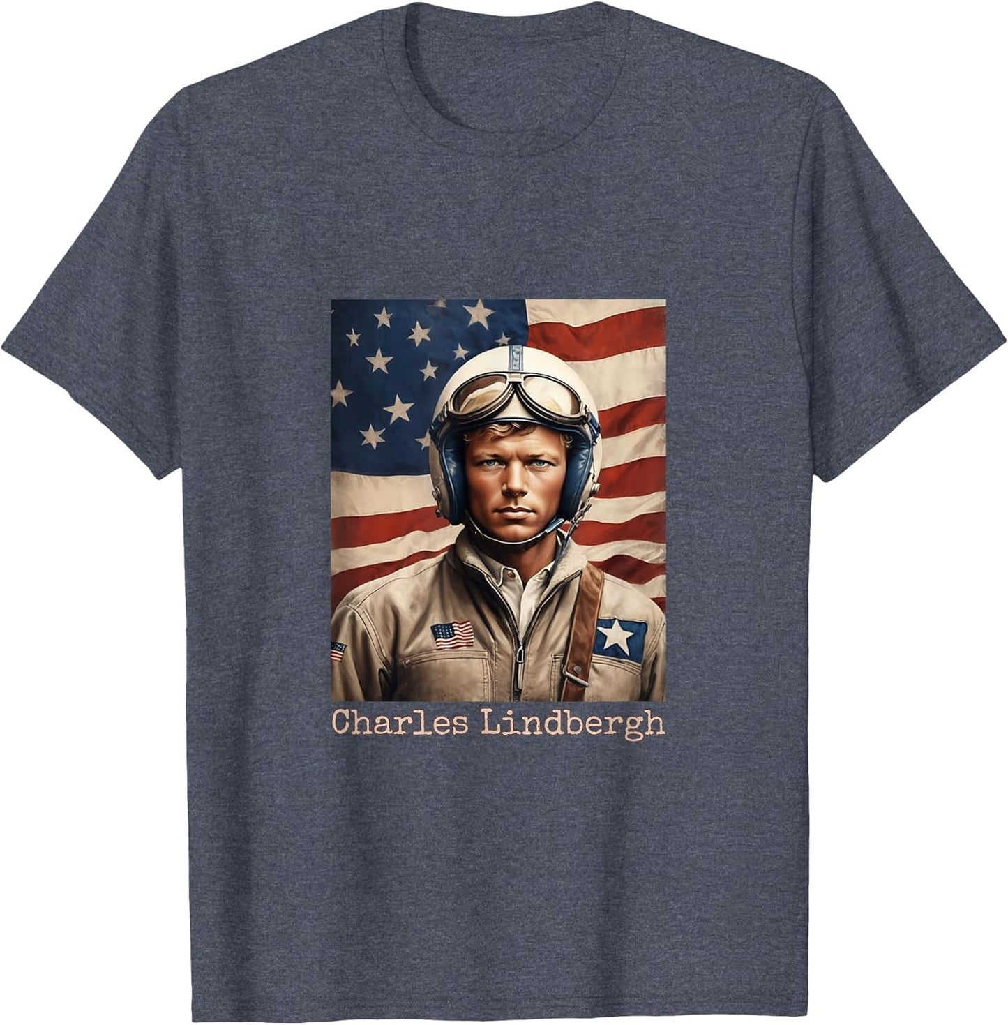 Charles Lindbergh US Flag Aviation