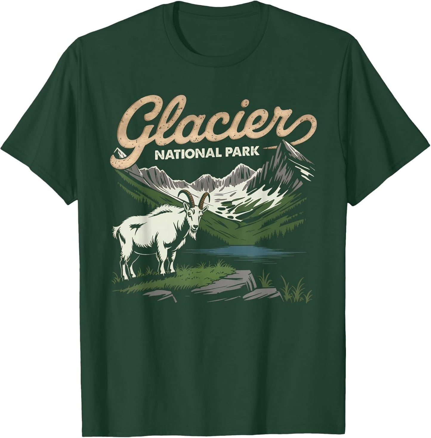 Glacier National Park Mountain Goat for Nature Lovers