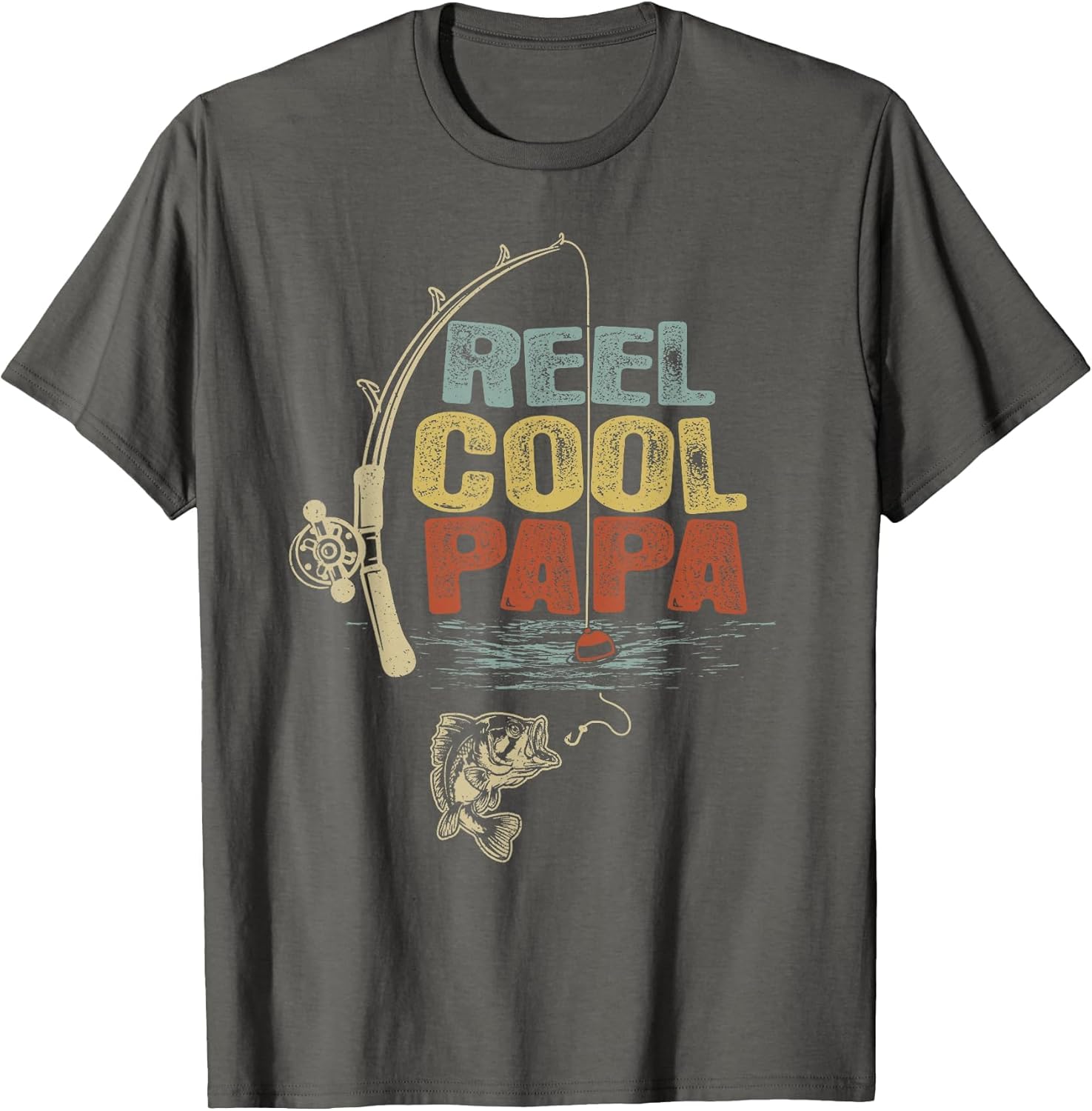 Funny Fisherman Vintage Reel Cool Papa
