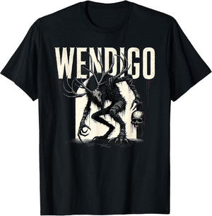 Wendigo Monster Skinwalker Cryptid Evil Horror Monster