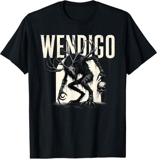 Wendigo Monster Skinwalker Cryptid Evil Horror Monster