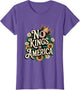 No Kings in America Floral Retro Democracy