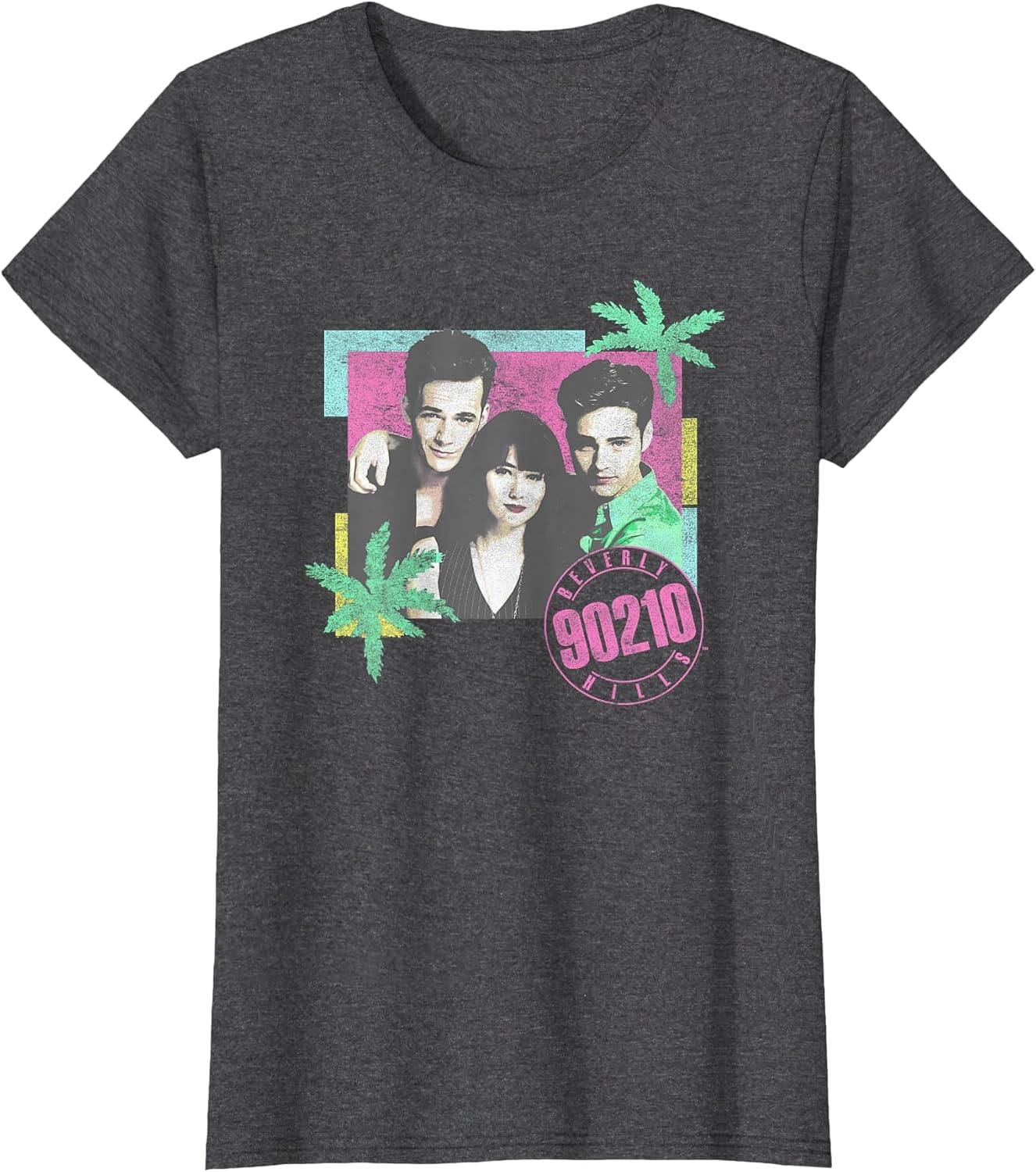 Beverly Hills 90210 Group Shot Retro Square Portrait