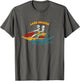Lake Shafer Indiana Funny Skeleton Jet Ski Retro