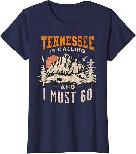 Vintage Tennessee is Calling and I Must Go, Distressed Print