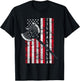 Til Valhalla USA Flag Nordic Norseman Berserker Viking