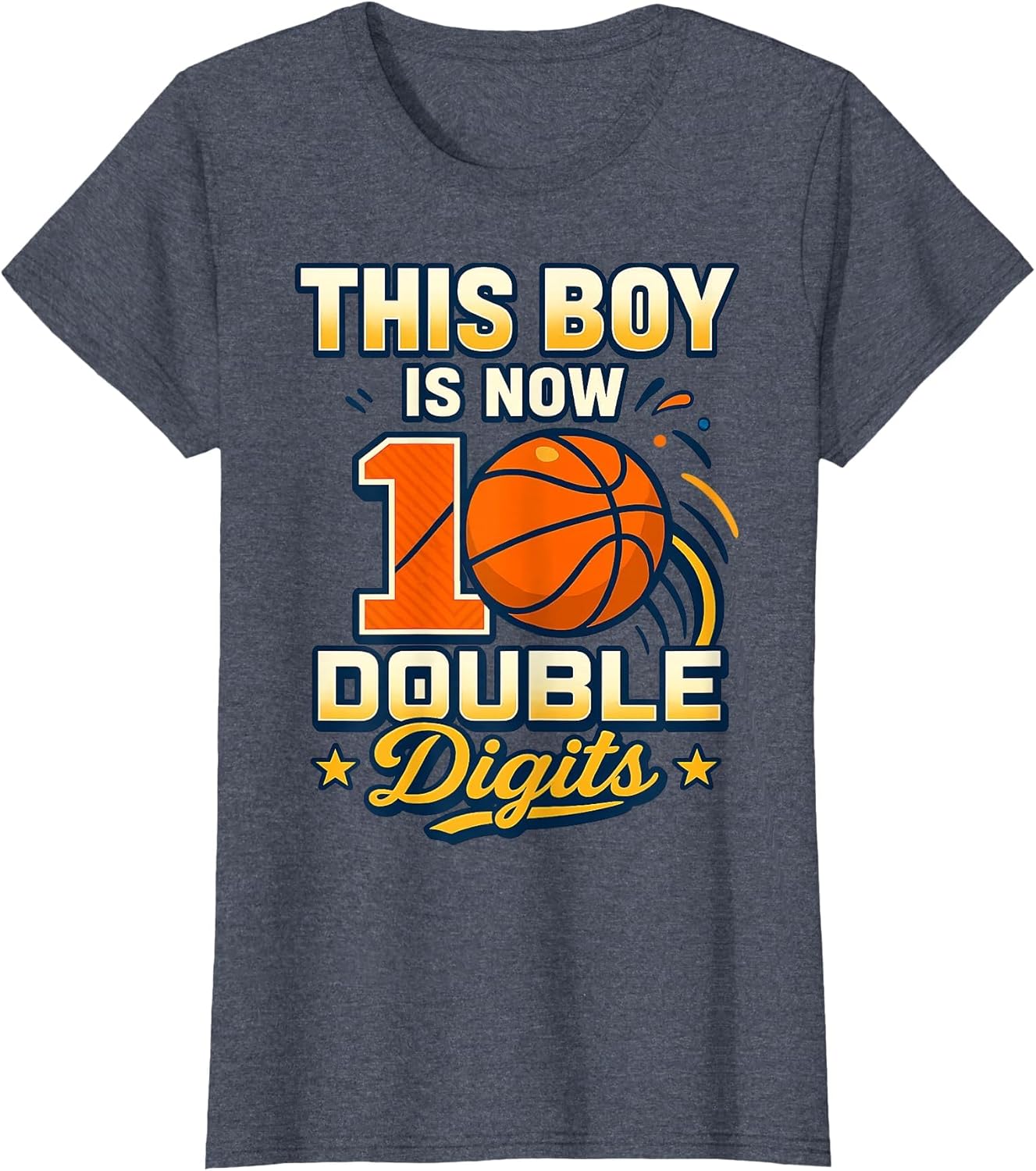 10th Birthday Basketball Player Boys Tenth