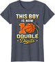 10th Birthday Basketball Player Boys Tenth
