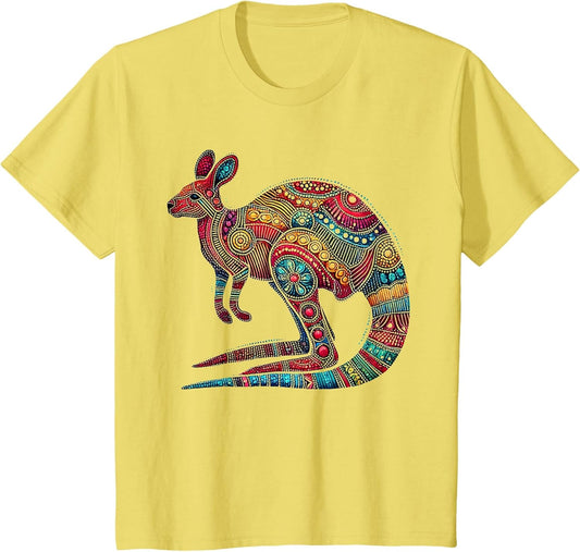 Australian Aboriginal Kangaroo Funny Animal Lover Australia