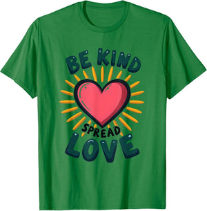 Be Kind Spread Love Inspirational Message Design