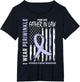 Stomach Cancer Awareness Products Father in Law USA Flag