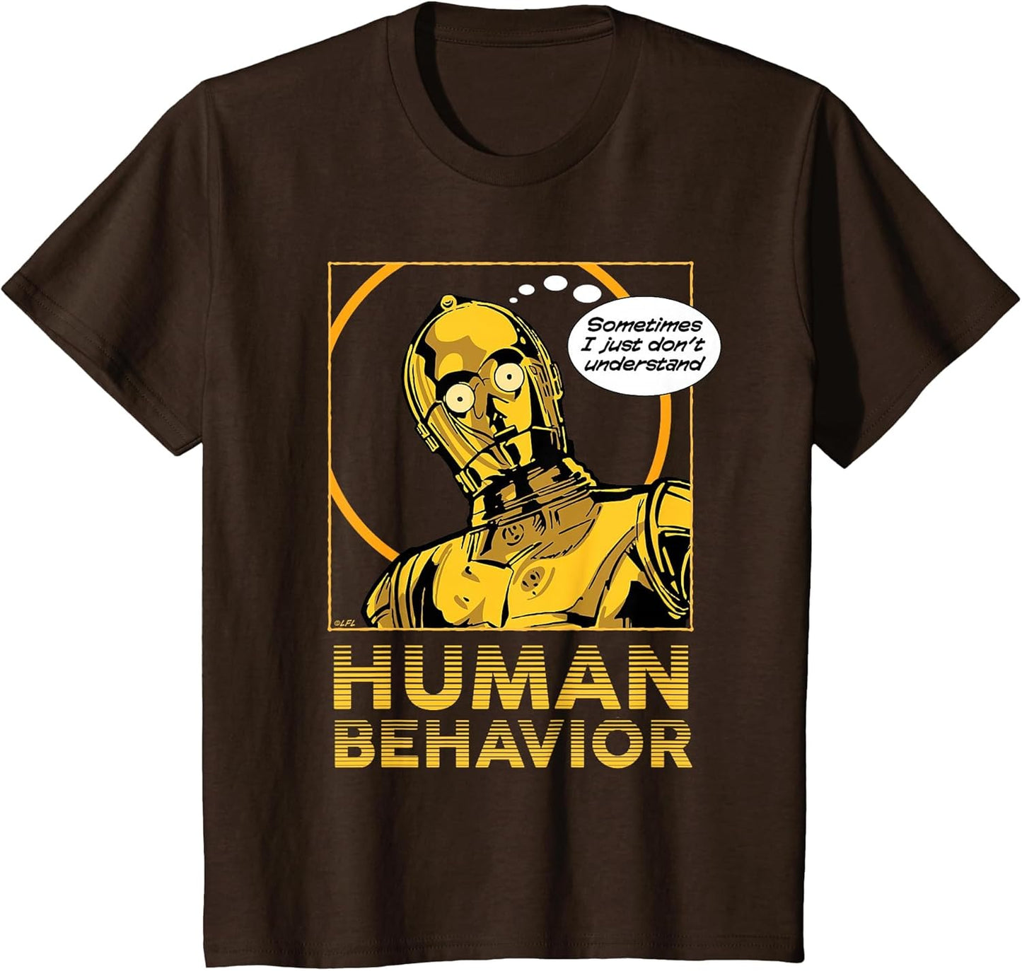 Kids Star Wars C-3PO I Just Don’t Understand Human Behavior Quote