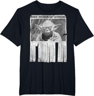 Star Wars Yoda Poster Words Of Wisdom Graphic