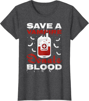 Save A Vampire Donate Blood, Halloween