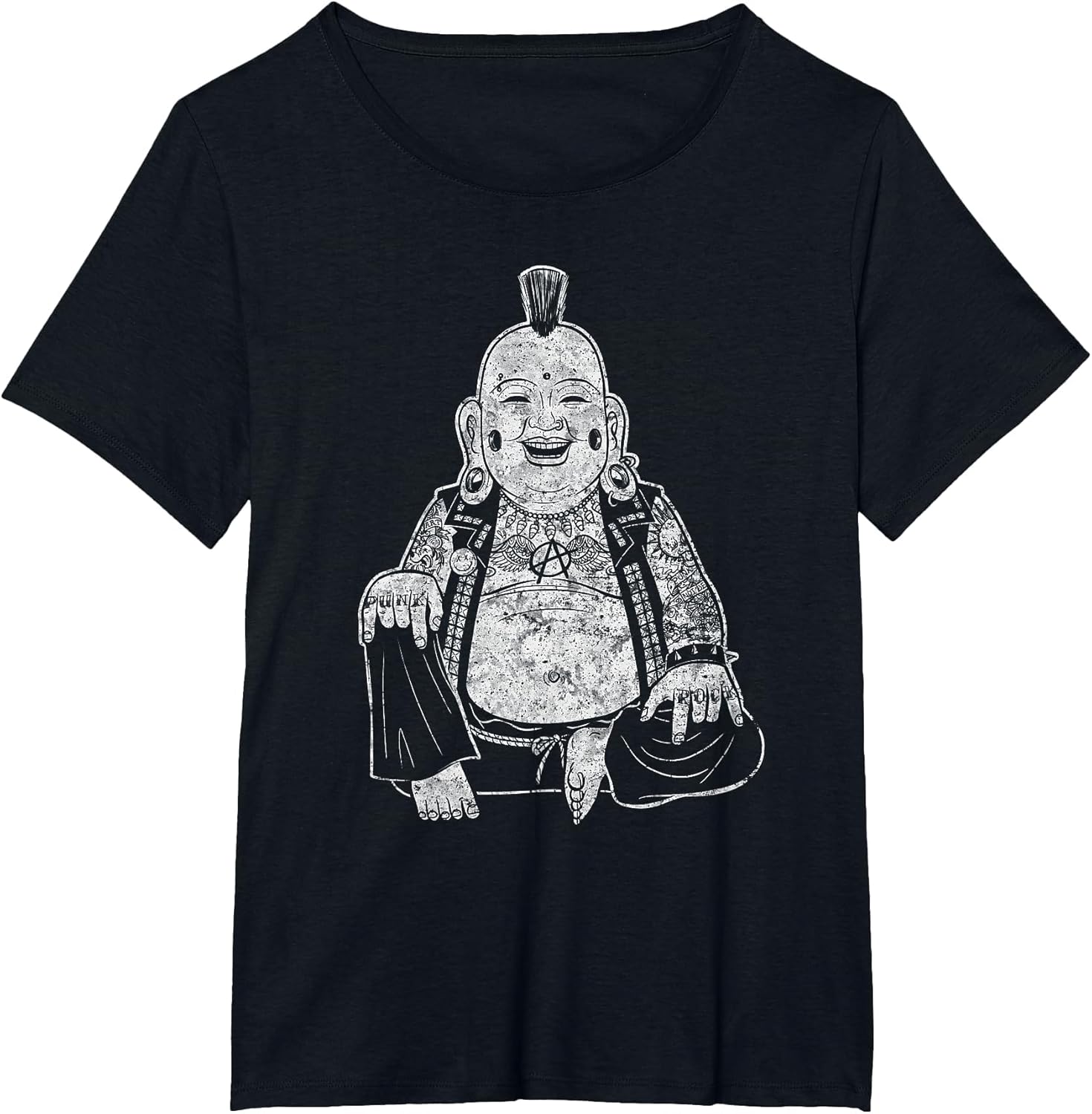 Funny Sarcastic and Cool Punk Buddha Tattoos
