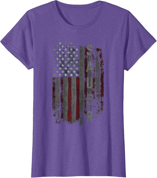 SAUER Family American Flag