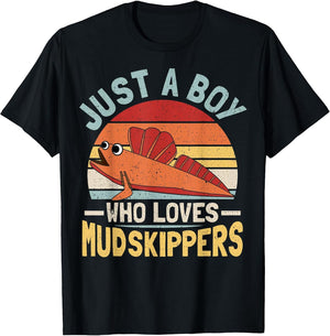 Just A Boy Who Loves Mudskippers