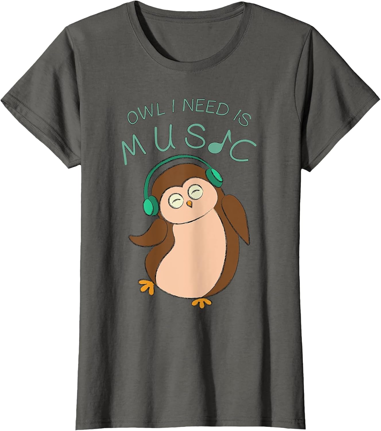 Owl I Need is Music Clef Wildlife Animal Nature