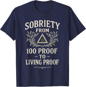 Living Proof Sobriety Anniversary Sober Aa Na Recovery