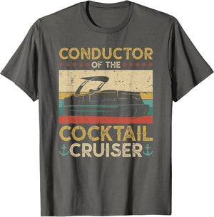 Conductor Cocktail Cruiser, Pontooning Pontoon Boat Captain