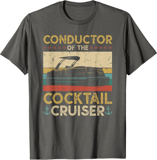 Conductor Cocktail Cruiser, Pontooning Pontoon Boat Captain