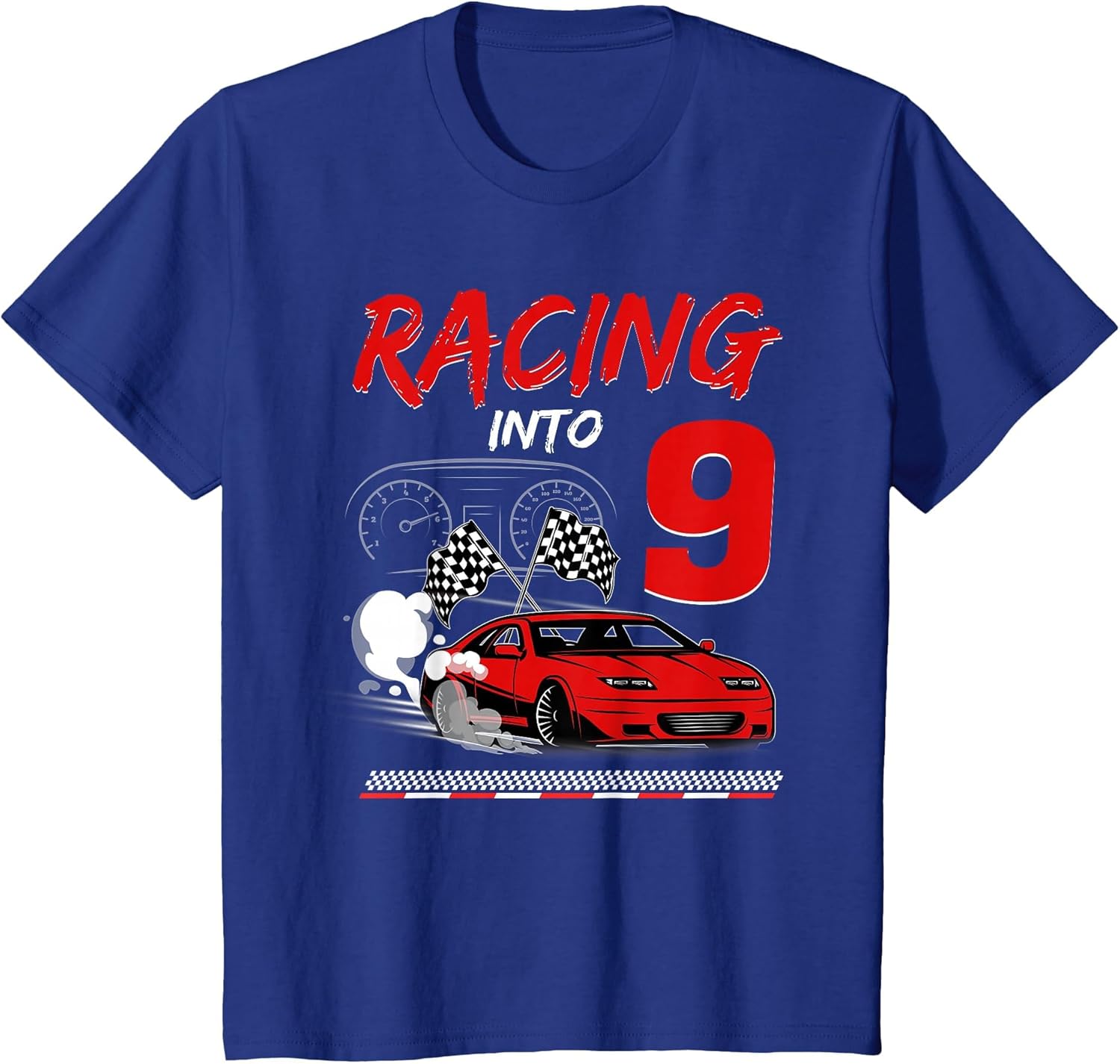 Racing into 9 Year Old Birthday Race Car 9th Boy Party