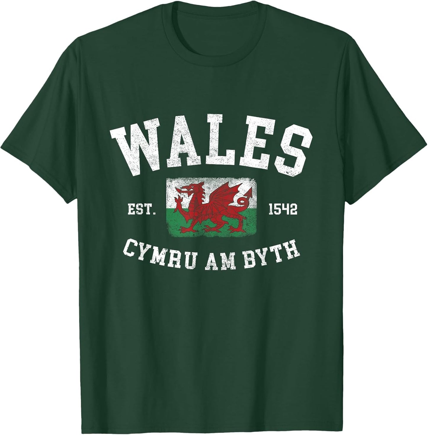 Wales Flag Cymru Am Byth Welsh Dragon Banner Welshman
