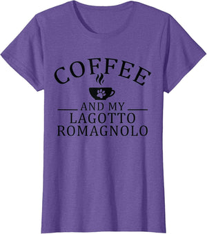 Lagotto Romagnolo Dog and Coffee