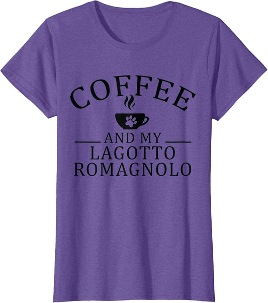 Lagotto Romagnolo Dog and Coffee