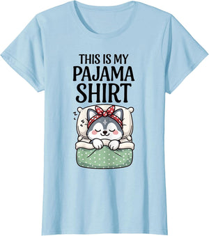 Official Husky Dog Sleep Pajama Sleepover Party Sleepwear