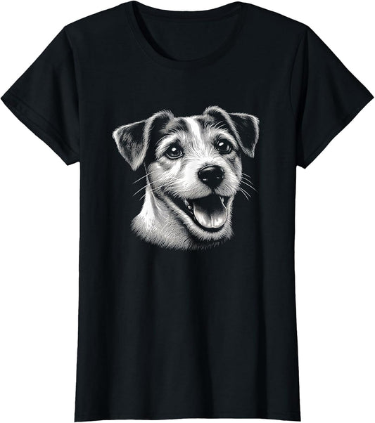 Jack Russell Terrier Dog Face Art Design and Men
