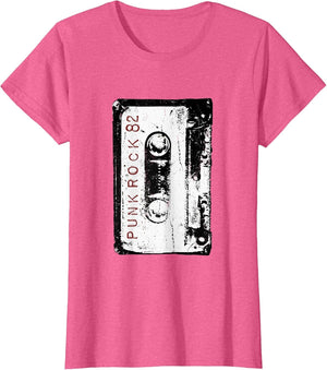 Punk Rock 80's Retro Concert Mixtape Cassette Vintage