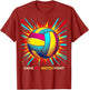 Game Set Match Point Volleyball Design
