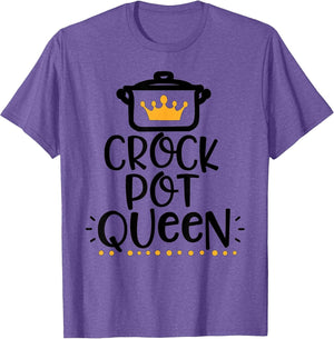 Funny Crockpot Queen Apparel for Crockpot Lovers