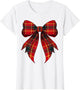 Coquette Bow Steward Tartan Scottish Plaid Pattern