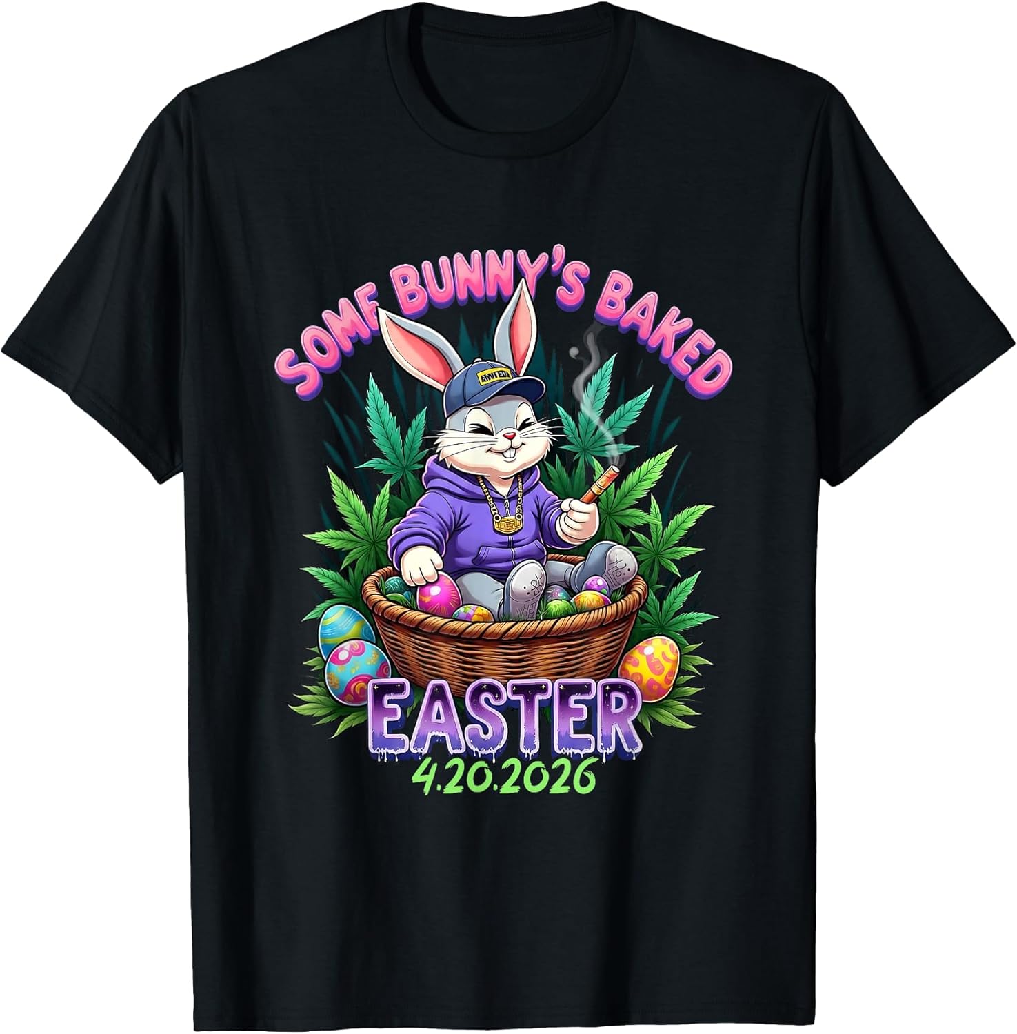 Easter 420 Trendy Funny Bunny