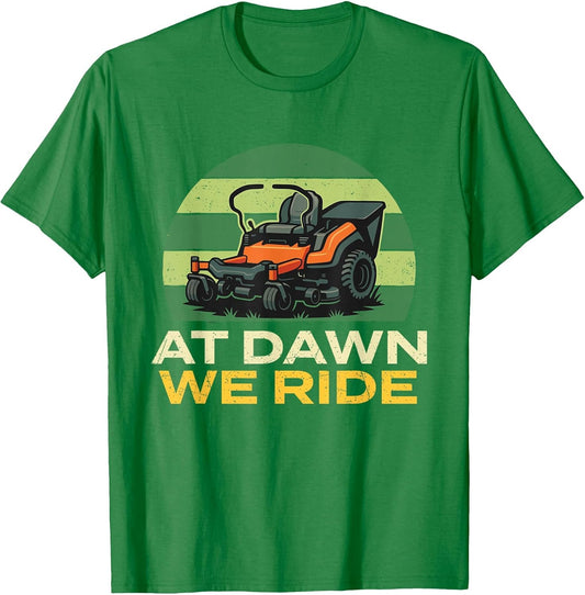 at Dawn We Ride - Landscaping Lawn Mower Mowing