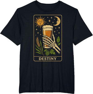 Tarot Card Men Women Funny Beer