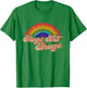 Narcotics Anonymous Hugs Not Drugs AA NA Sobriety Rainbow